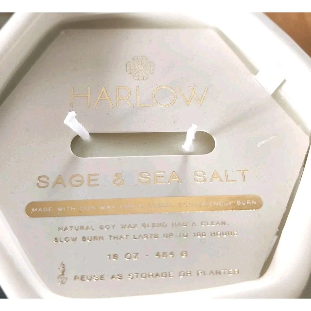 Harlow Sage And Sea Salt Candle